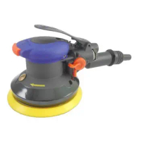 Custom 5 Inch Central-Vacuum Safety-Lever No-Spanner Air Pneumatic Random Orbital Sander 12000rpm With Bottom Dust Cover