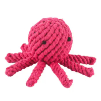 Dog Chewing Toy Octopus Rope Toys For Bite Pull Tug Of War Training Chewing Toy Interactive Dog Cotton Rope Bite Toy For Puppy