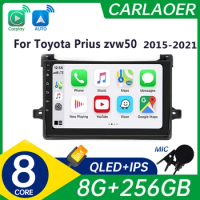 2 din Android Auto Carplay Car Radio Multimedia For Toyota Prius zvw50 15-21 Car Android Video Stereo car play GPS 2din No DVD