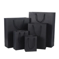 12PCS Paper Gift Bags with Handles For Wedding Birthday Christmas Gift Wrapping Party Favor Bag Kraft Paper Bag