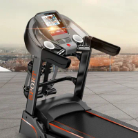 Cross border supply of treadmills, gyms, home use treadmills, Bluetooth large screen, commercial fitness treadmills