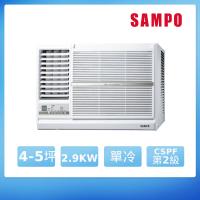 【SAMPO 聲寶】福利品-4-5坪變頻左吹窗型冷氣(AW-PC28DL)