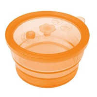 矽膠食物保鮮盒高透可摺疊食品分裝盒戶外保鮮盒微波爐矽膠收納盒