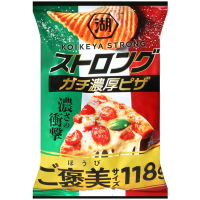 (即期良品)湖池屋 洋芋片-披薩風味[大袋] 118g