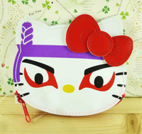 【震撼精品百貨】Hello Kitty 凱蒂貓-造型零錢包-將士