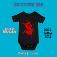 Baju bayi SEPULTURA / kaos bayi band METAL / jumpsuit / jumper bayi / jumsuit bayi / bodysuit baby /