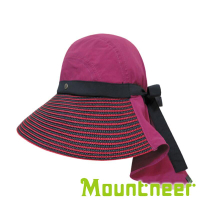 【Mountneer】中性透氣抗UV草編帽『紫羅蘭』11H06