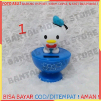 MAINAN ANAK HIASAN MINIATUR ACTION FIGURE FIGUR Boneka BEBEK BIRU