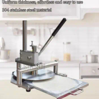 Commercial 20Cm Manual Dough Press Machine Dough Roller Sheeter Pizza Dough Press Machine