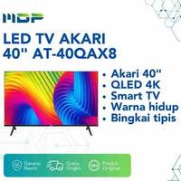 LED TV AKARI 40" AT-40QAX8 ( SMART TV/QLED/4K)