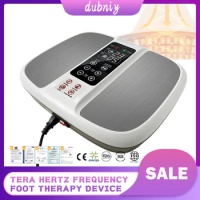 Tera Hertz Frequency Foot Massage Therapy Device Terahertz Cell Energy Instrument Heating Therapy Foot Care Rehabilitation