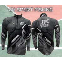 เสื้อตกปลา JK Thailand กันยูวี ลาย JK SPORT ป้องกันรังสี UV 80% แห้งเร็ว