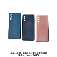 Penutup belakang untuk Samsung Galaxy A04s A047f, penutup belakang, perumah pintu belakang, yang ter