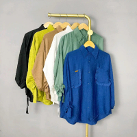 Kemeja Wanita Polo linen Premium