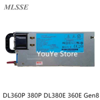 Original For HP DL360P 380P DL380E 360E Gen8 460W Server Power Supply HSTNS-PL28 643931-001 643954-201 660184-001 656362-B21