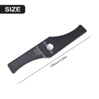 1pcs 2T White Steel Brush Cutter Blade SK-5 12.83x2.76x1.00in High Quality Curved Grass Cutting Garden Power Tool Accessories