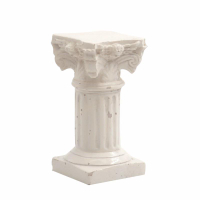 ，風羅馬柱迷你樹脂雕像拍照道具擺件文藝復興家居裝飾石膏雕塑