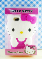 【震撼精品百貨】Hello Kitty 凱蒂貓~HELLO KITTY iPhone5手機造型矽膠殼-站