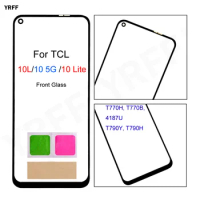 Front Glass LCD Touch Screen Panel, for TCL 10, 5G, 10L, 10 Lite, T770H, T790Y, T790H, T770B, 4187U