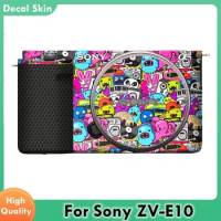 Decal Skin For Sony ZV-E10 Vinyl Wrap Anti-Scratch Film Camera Body Protective Sticker Protector Coat ZVE10 ZV E10