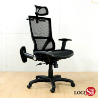 【LOGIS】帕克特級全網電腦椅(辦公椅 主管椅)