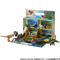 【Fun心玩】8折 AN83661 麗嬰 日本 TAKARA TOMY 探索動物 多美樂園歡樂提盒(附白老虎) 動物 模型 玩具