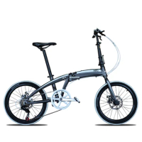 20 inch foldable bicycle, super lightweight, aluminum alloy variable speed adult road vehicle for men and women