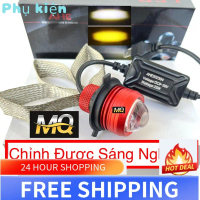 【COD】 Đèn Pha Led Bi Cầu RUBY Bi 2 Mầu H4 Lắp Ô Tô Xe Máy M3MINI