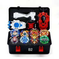 Tops Launchers Beyblade Burst Set Toys With Starter and Arena Metal God Bayblade Bey Blade Blades Sparking Toys