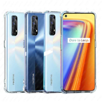protective Case For realme 7 global Transparent TPU soft silicon back cover On OPPO realme7 realme 7global realmi real me 7