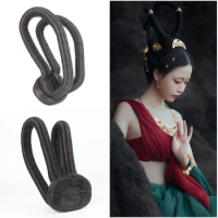 11x25cm Hanfu Hair Accessory Traditional Chinese Woman Hair Fairy Headdress Photo Studio Supplies Princess Cosplay