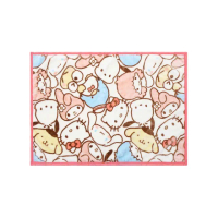 【Marushin 丸真】Sanrio 三麗鷗 法蘭絨毛毯 多功能毛毯 70x100cm 角色組合