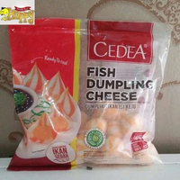 Cedea Fish Dumpling Cheese / Dumpling Ikan Isi Keju Beku Frozen 500gr HFF Cirendeu