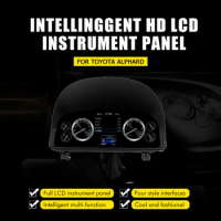 For Toyota Alphard 20 30 Linux Digital Full LCD Instrument Dashboard Panel