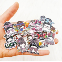 20/50PCS Lucky Mama Teacher Acrylic Charms Epoxy Charms Pendants for DIY Earrings Hairpin Jewelry Making
