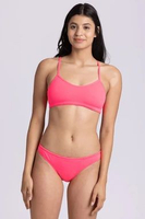 JOLYN BIKINI BOTTOM WOMEN'S Size M Andy Hot Pink