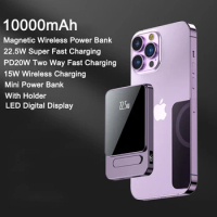 Magnetic Wireless Power Bank Fast Charging 10000mAh Mini Powerbank Portable Charger For iPhone 12 13 14 15 Xiaomi Samsung Huawei