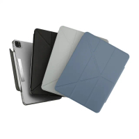 【MAGEASY】iPad Pro 12.9吋 FACET 全方位支架透明背蓋保護套(支援2025-24 iPad Air 13吋 (M3))