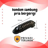 Alat Sambung Pria Gerigi Penambah Ukuran