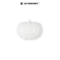 【Le Creuset】瓷器南瓜盤-小(棉花白)