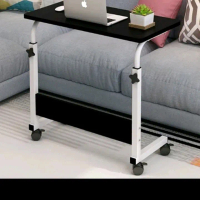 meja belajar roda mejalaptop meja kerja meja hias ukuran 60x40x70 murah kaki full besi