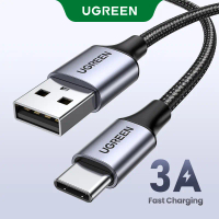 COD UGREEN Type C 3A Fast Charging Cable for Type C Mobile Phone Samsung S25 S24 Ultra Huawei Xiaomi