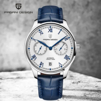 PAGANI DESIGN 41MM Roman numerals Pilot Mechanical Watches Sapphire Glass Energy Storage Automatic Watch Men's Waterproof Clock