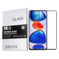 IN7 紅米 Note 11 Pro 5G (6.67吋) 高清 高透光2.5D滿版9H鋼化玻璃保護貼-黑色
