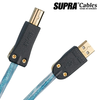 SUPRA Cables USB 2.0 A-B EXCALIBUR 鍍銀版 USB線 1M(High End等級的鍍銀版USB 2.0音源線)