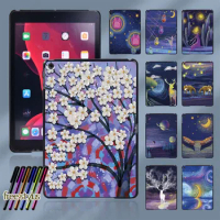 For Apple IPad 8 2020 8th Generation 10.2 Inch Tablet Hard Shell Case - Ultra-thin Painting Colors Slim Case