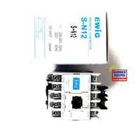 SN12 Ewig Kontaktor Listrik 20A AC Magnetic Contactor 220V 20 Ampere 220V Original Asli Berkualitas