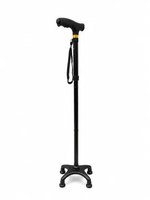 Tongkat Kaki Empat Lipat Pivot Fleksibel Lengkap Lampu Senter LED / Stick Foldable / Alat Bantu Jala