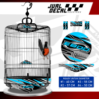 Stiker Tebok Murai EBOD Decal Sangkar Burung