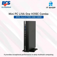 Mini PC ECS LIVA ONE INTEL H310C COMBO I5 7500/8GB/128GB